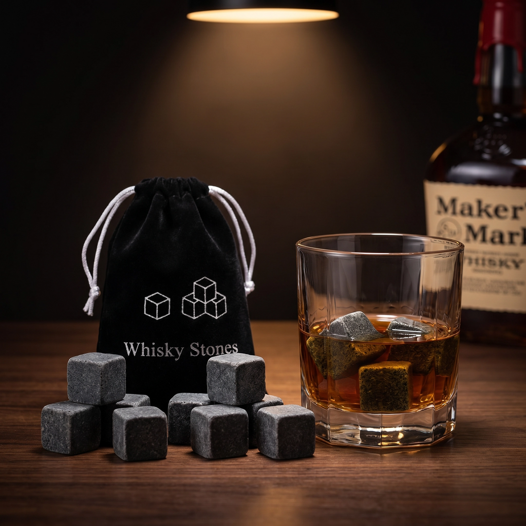 Pietre da Whisky Premium, Set di 9